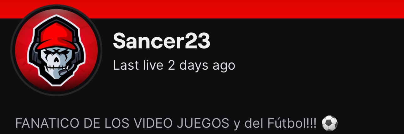 Sancer23's profile banner image