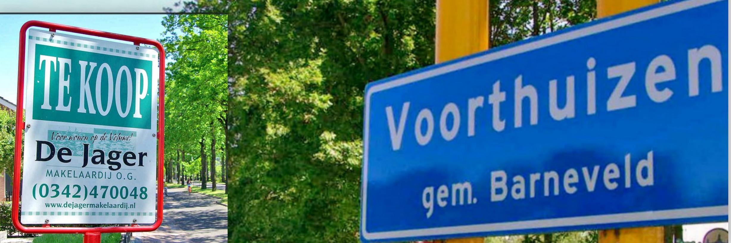 De Jager Makelaardij Voorthuizen banner
