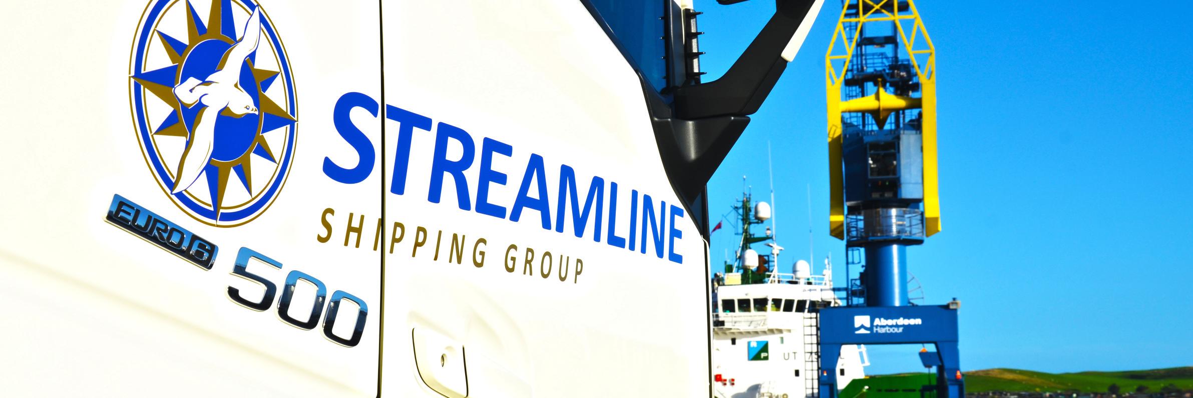 Streamline Shipping banner