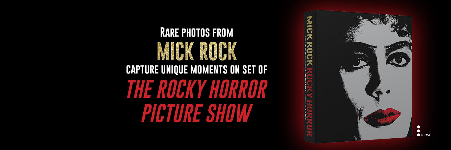Mick Rock's banner