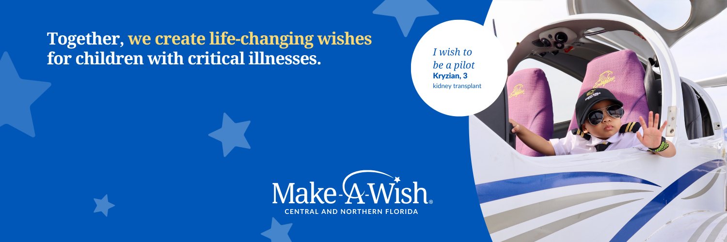 Make-A-Wish Central and Northern Florida banner