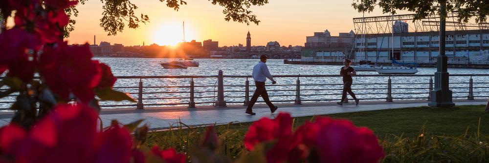 Hudson River Park's banner