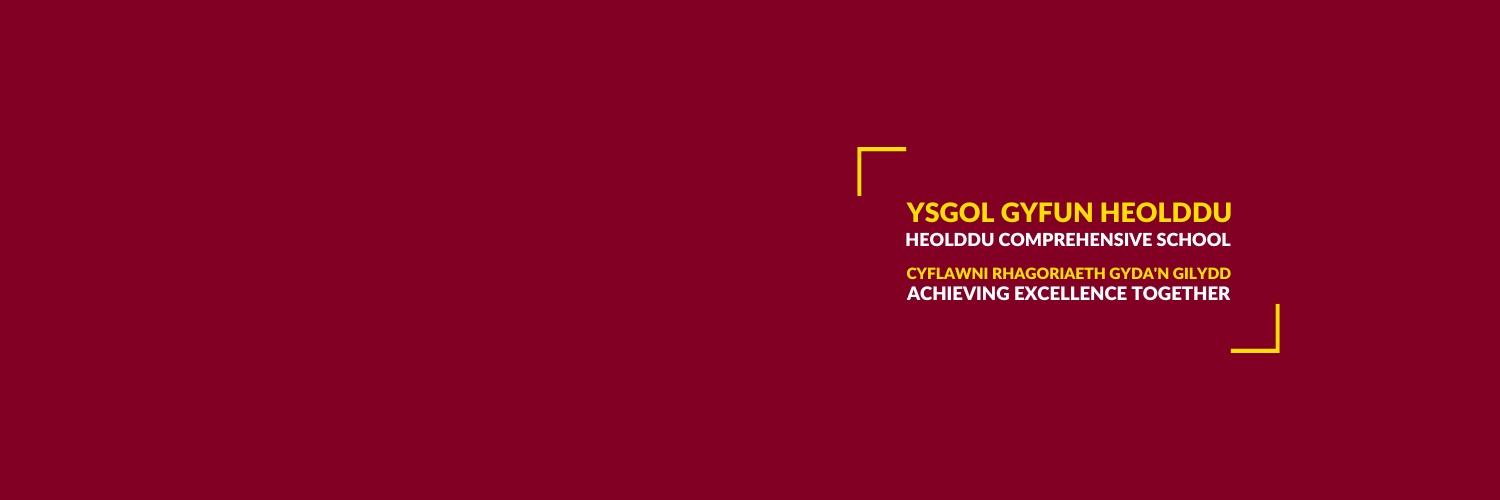 Adran Gymraeg banner
