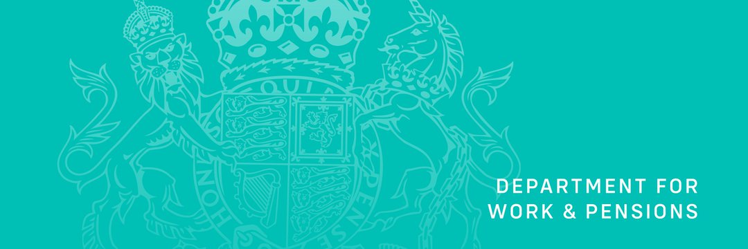 Department for Work and Pensions banner