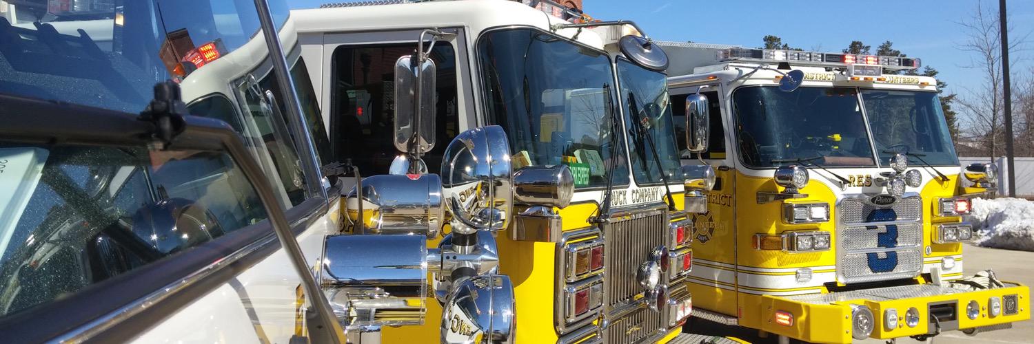 Bay District VFD banner
