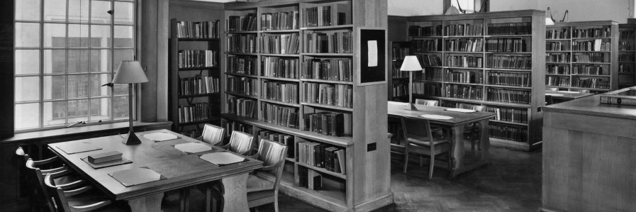 St Anne's College Library banner