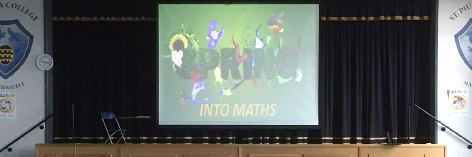 St.Piusx Maths banner