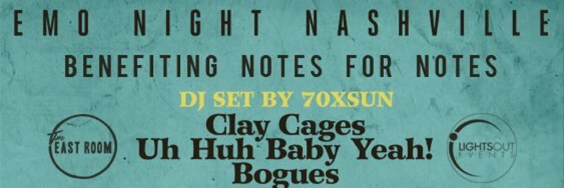 Emo Night Nashville banner