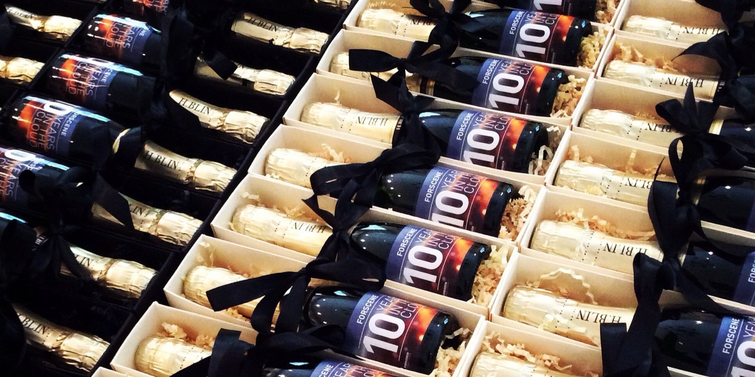 The Champagne & Gift Company banner