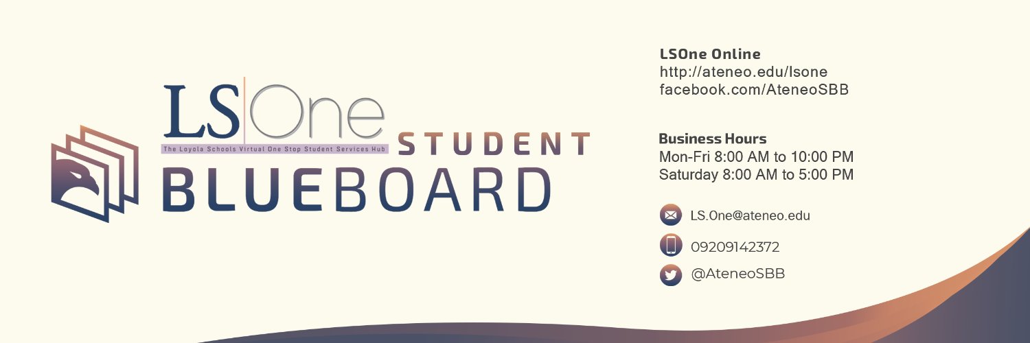 LS One Student Blueboard banner