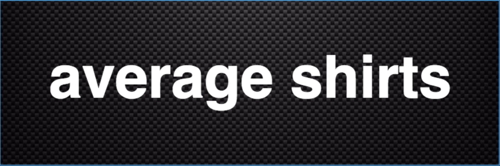 averageshirt's profile banner image
