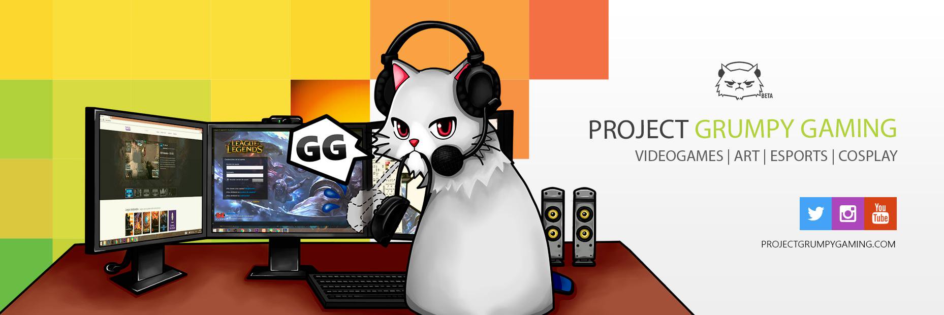 Project GrumpyGaming banner