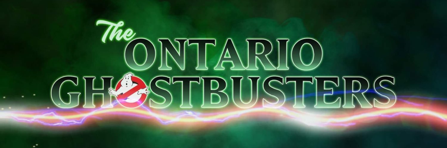 The Ontario Ghostbusters banner