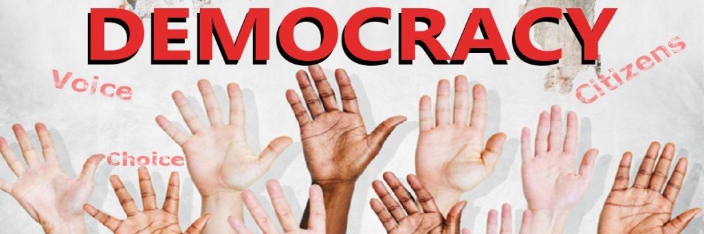 Democracy Matters banner