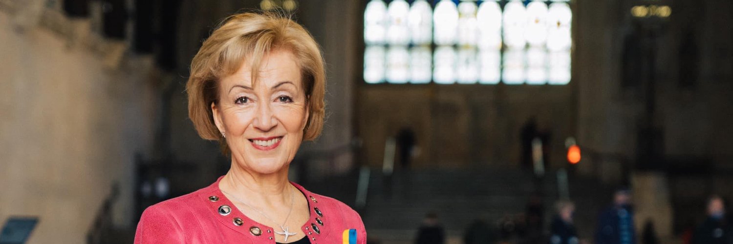 Andrea Leadsom banner