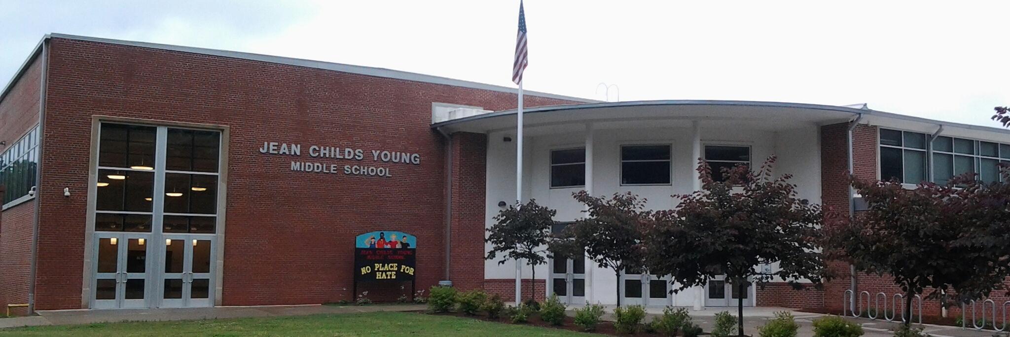 Young Middle School banner