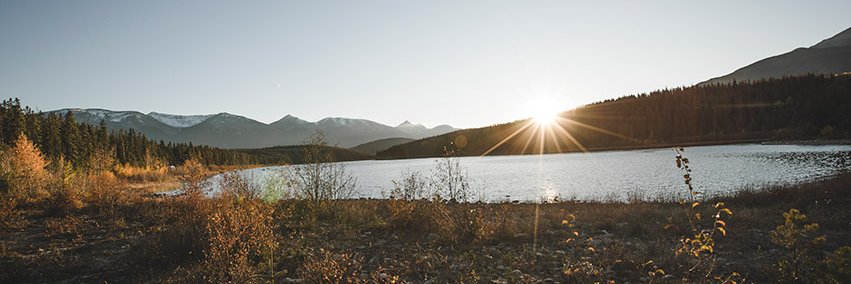 Parc national Jasper, Parcs Canada banner