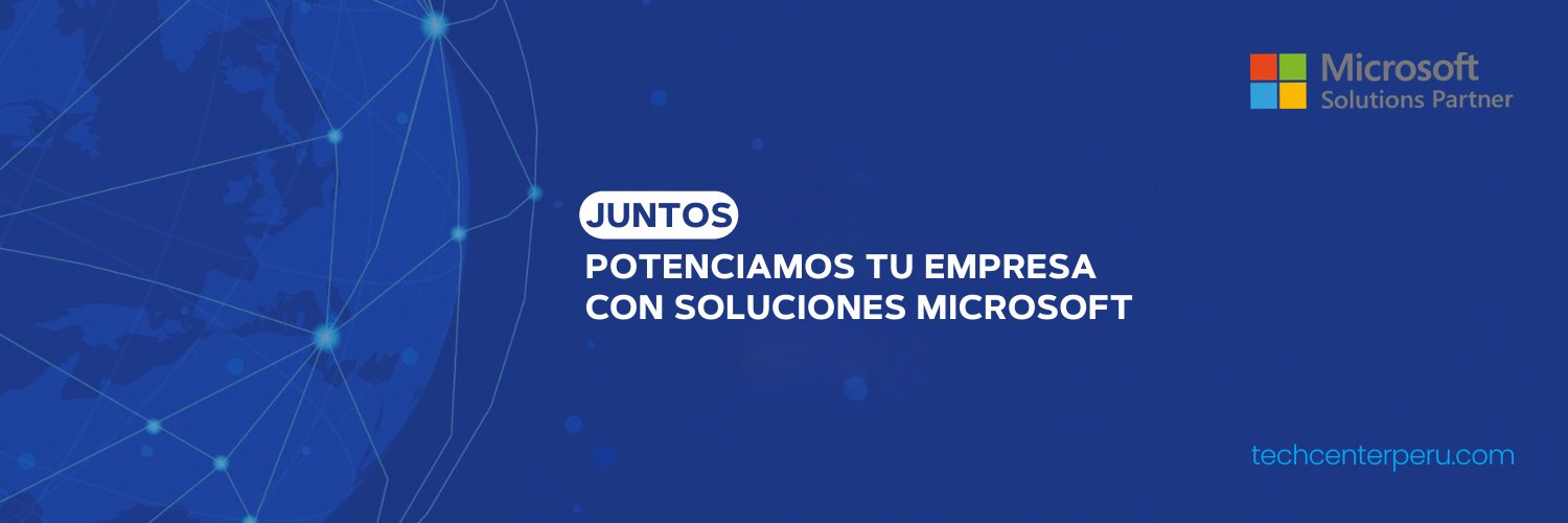 techcenterperu's profile banner image
