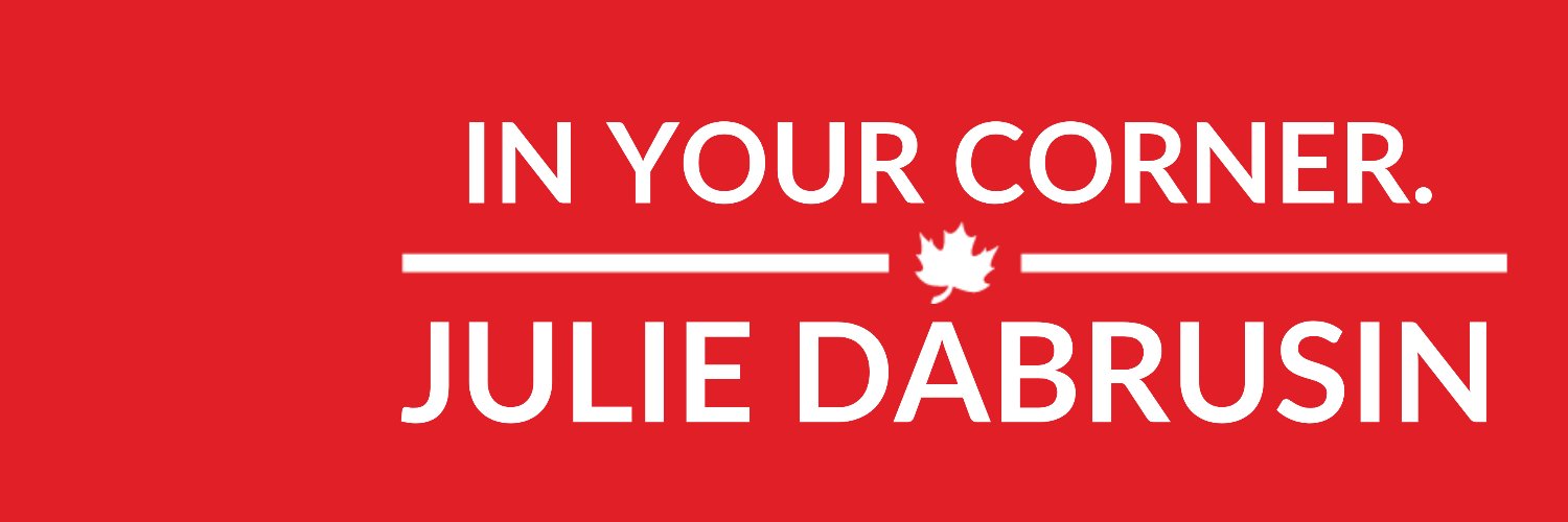 Julie Dabrusin's banner