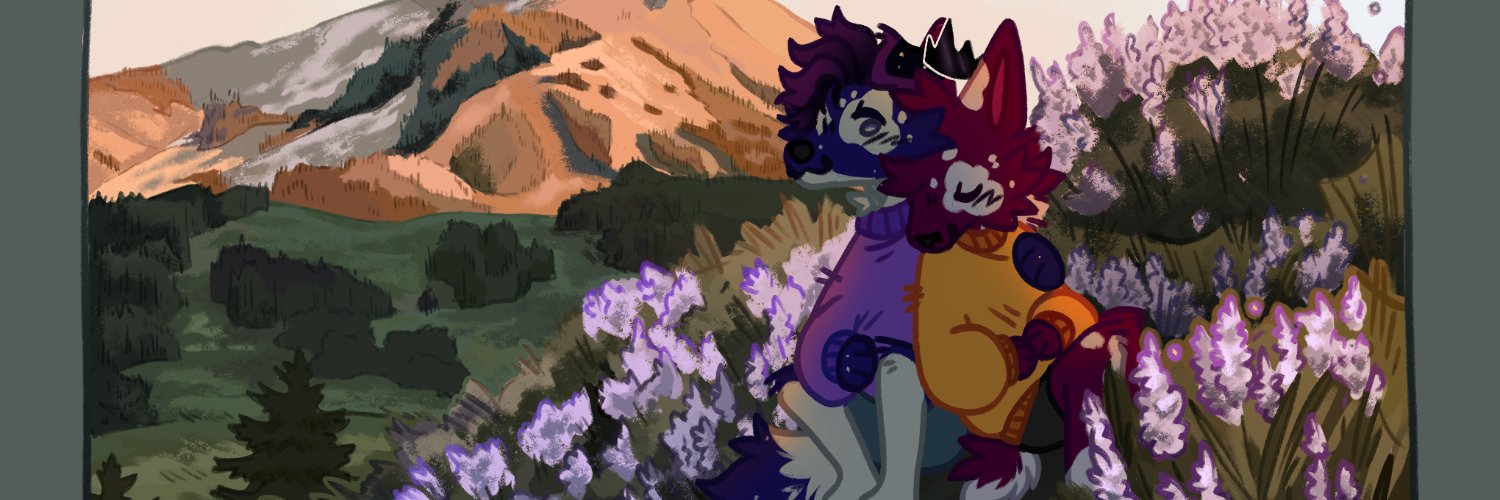Fox 💜💤 banner