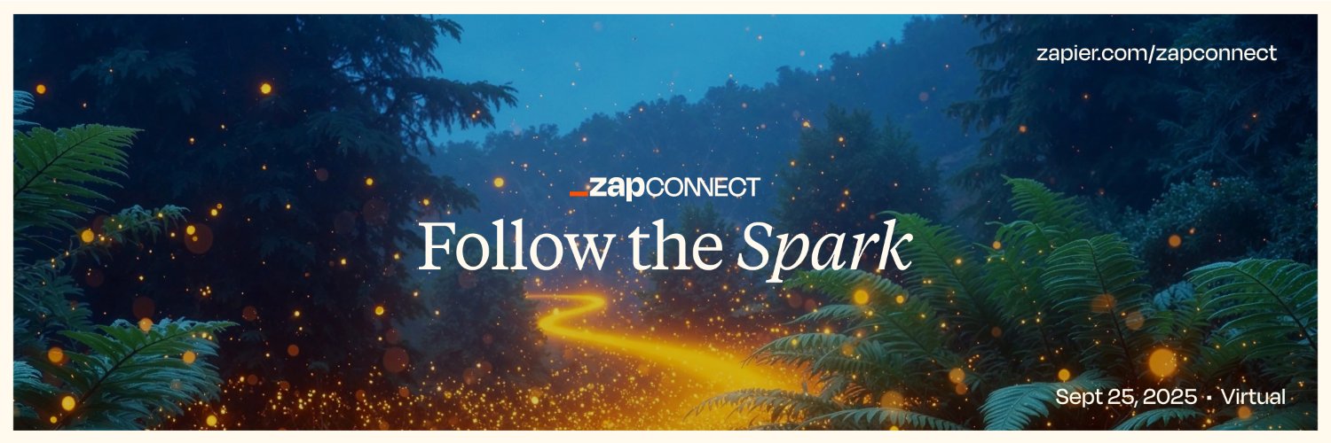 Zapier's banner