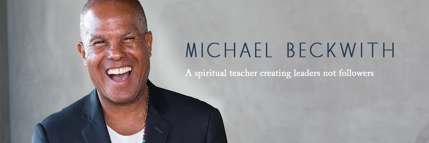 Michael B Beckwith banner