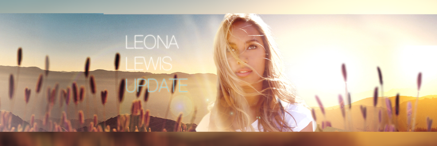 Leona Lewis Update banner