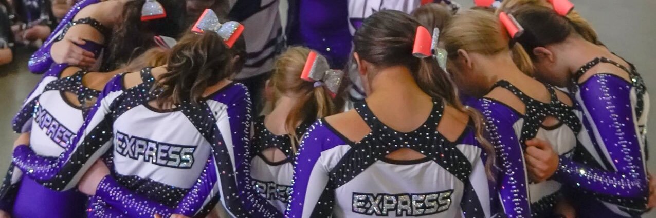 Express Cheer banner