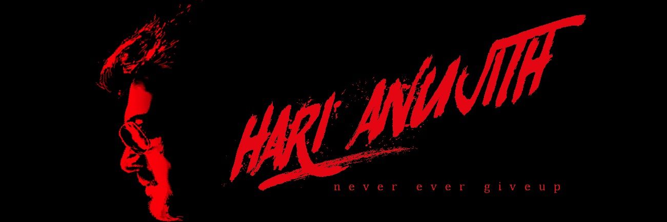 HAnujith's profile banner image