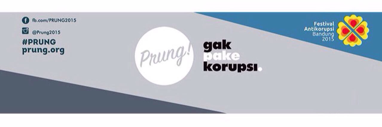 #GakPakeKorupsi banner