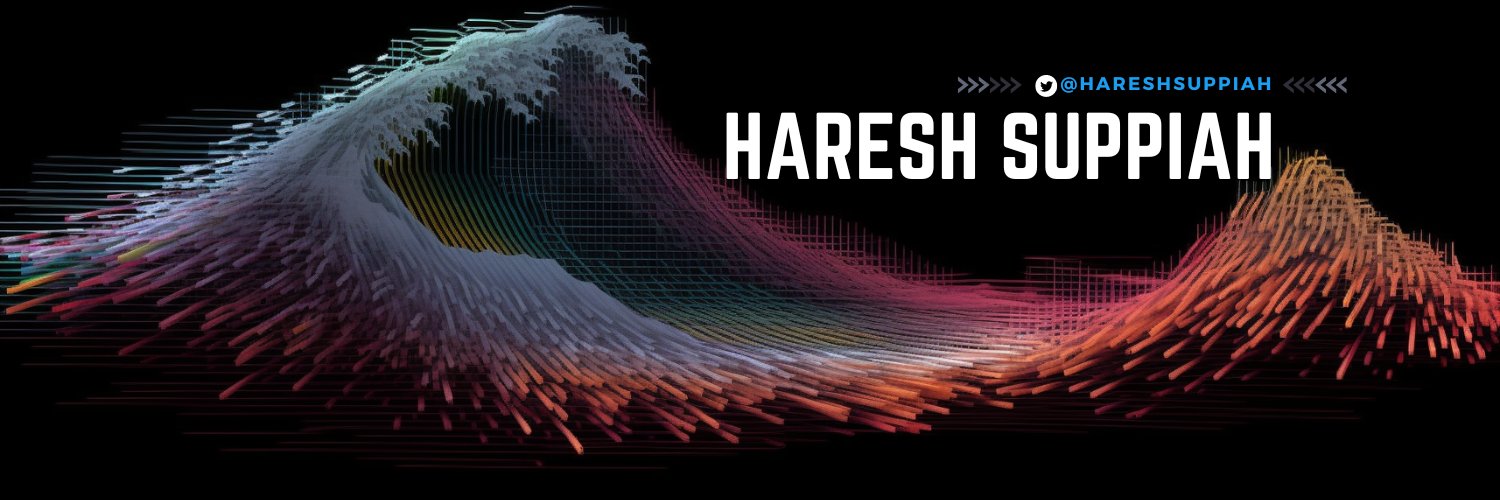 Haresh Suppiah banner