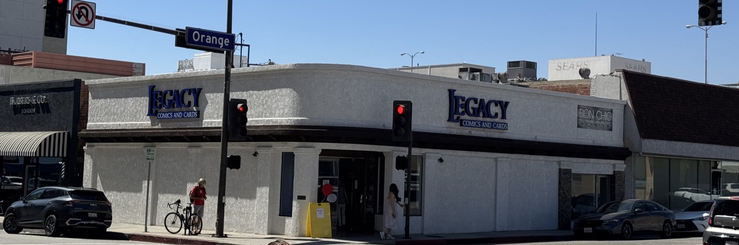 Legacy Comics Cards banner