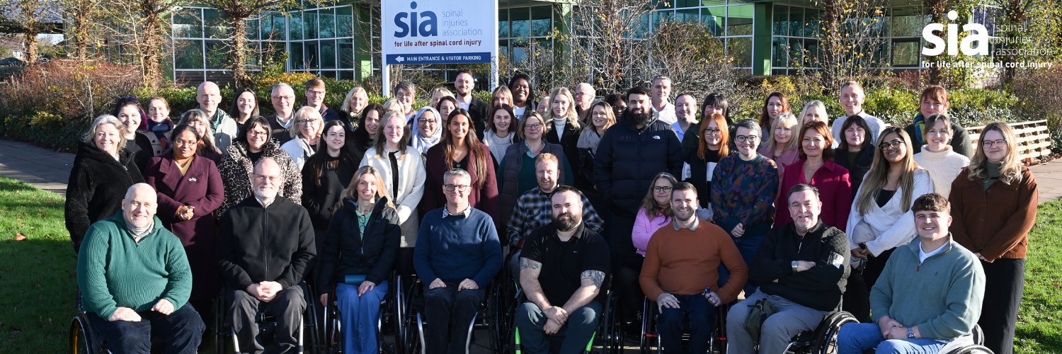 Spinal Injuries Association banner