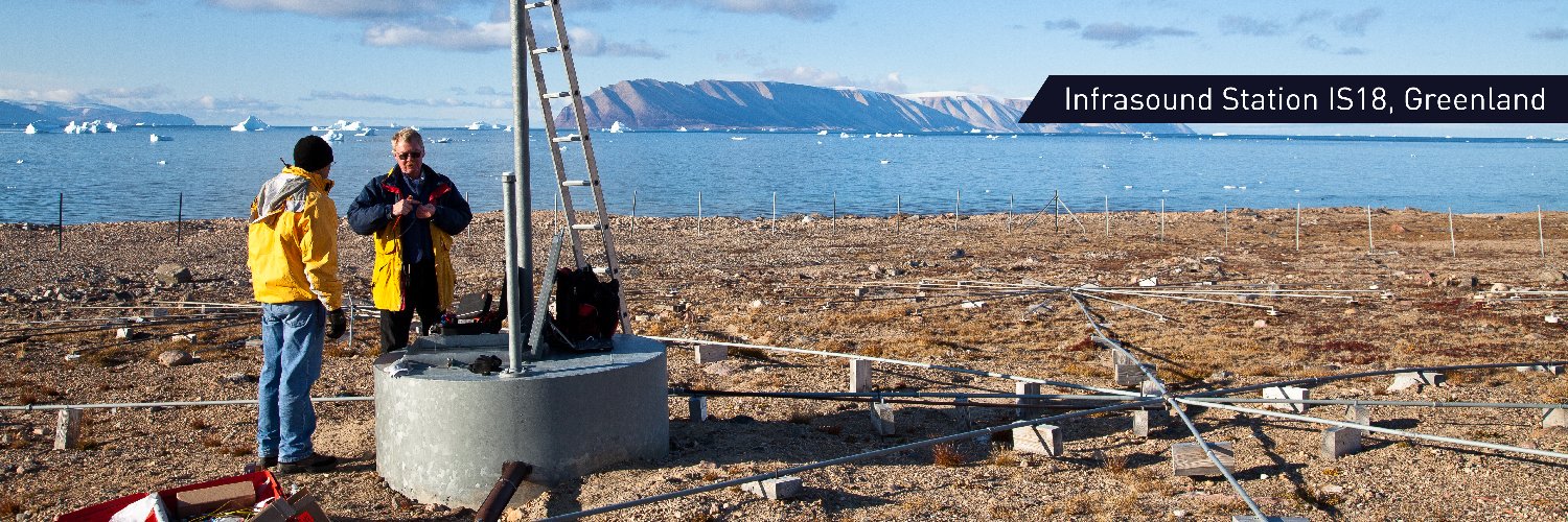 CTBTO's banner
