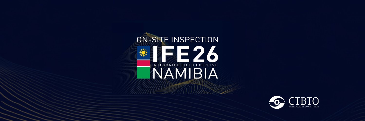 CTBTO's profile banner image