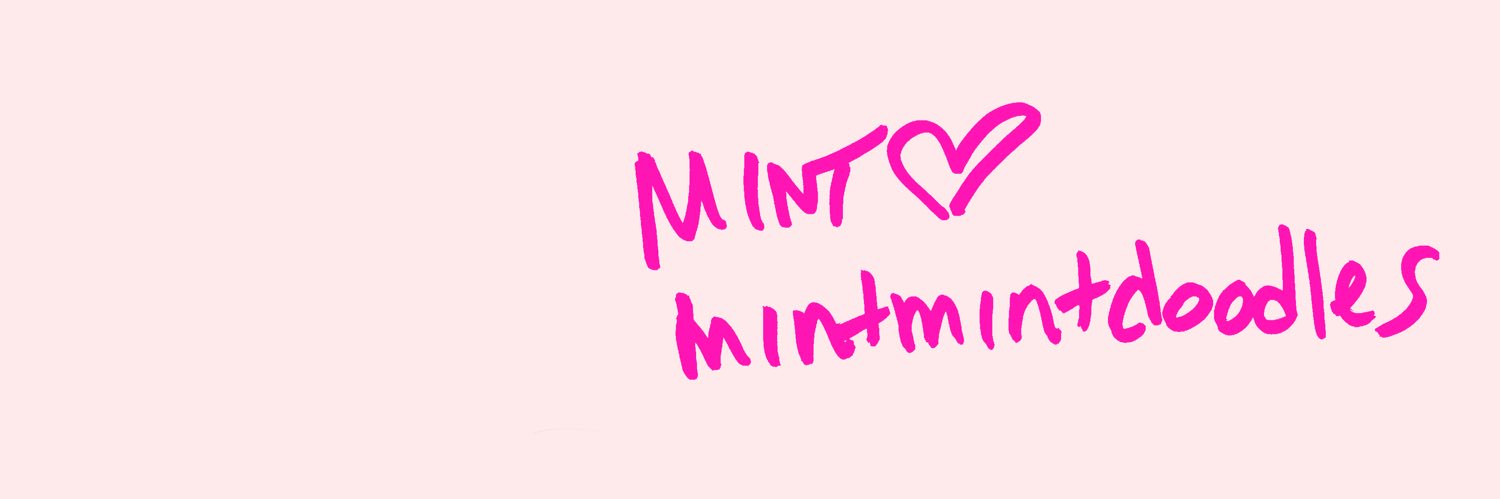 Mintmintdoodles's profile banner image