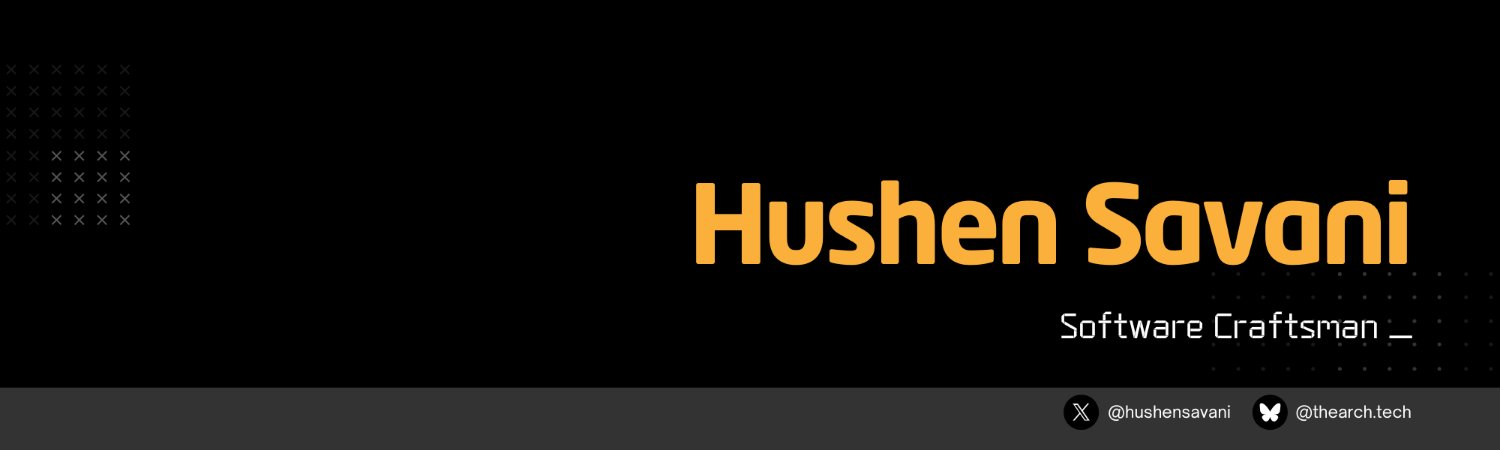hushensavani's profile banner image
