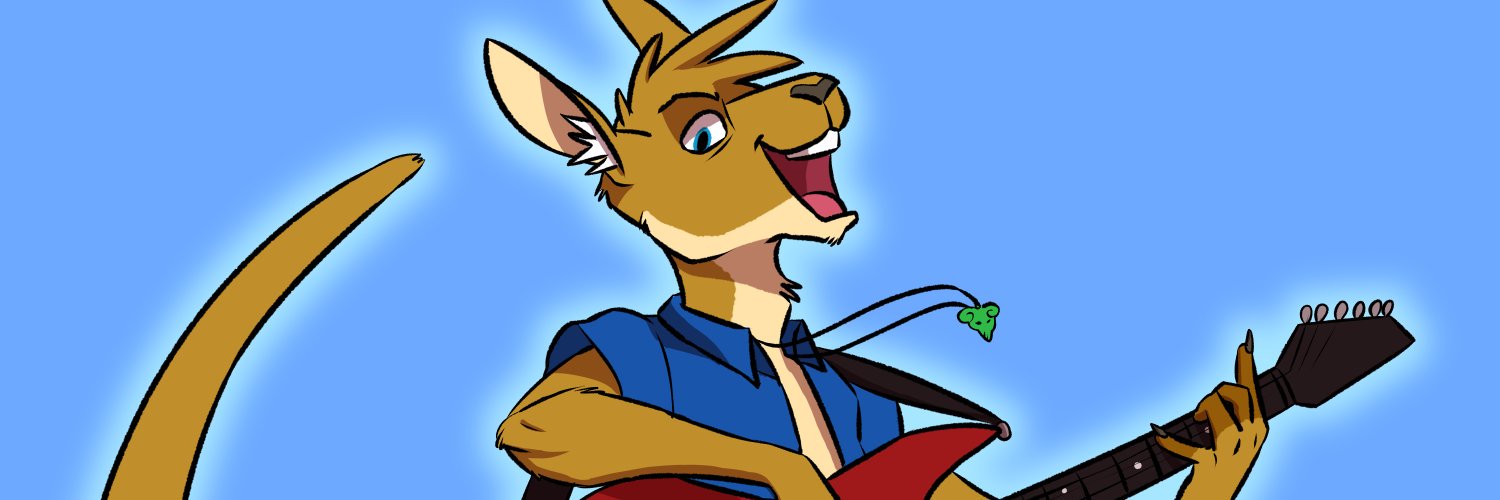 Ozzy the Kangaroo banner