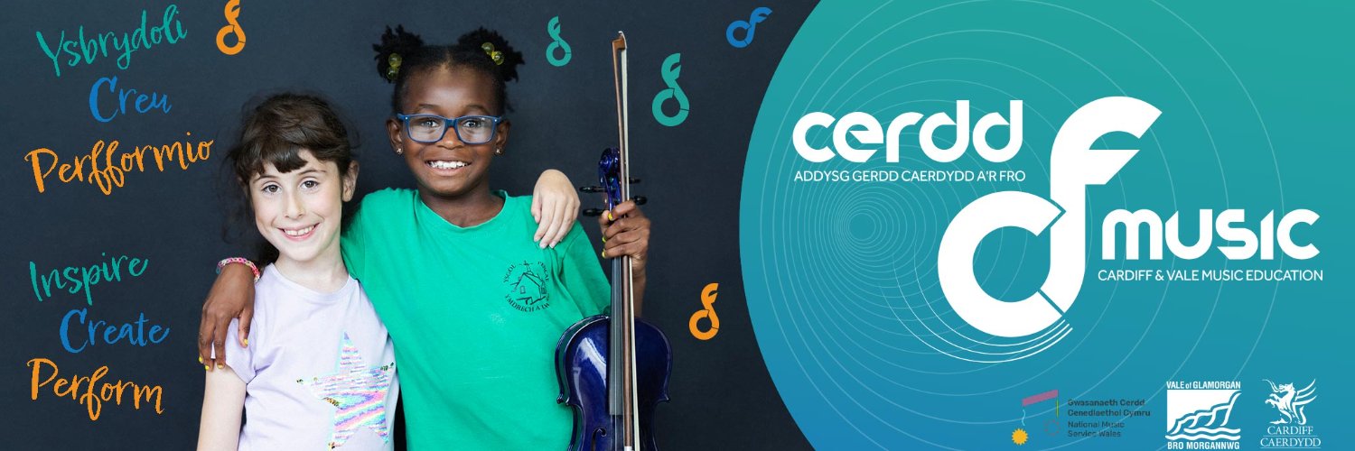 CF Music Education/Addysg Gerdd CF banner