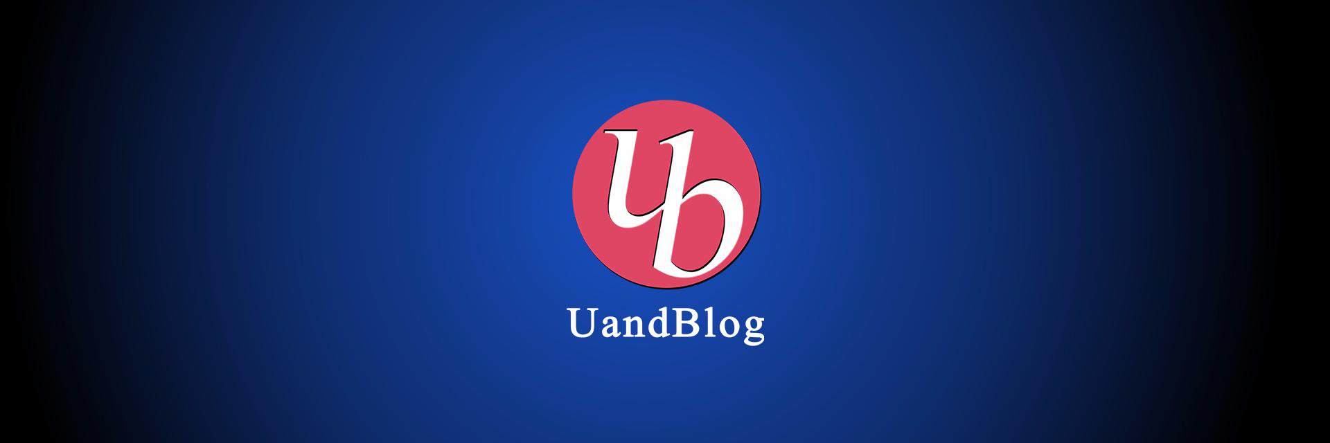 UandBlog banner