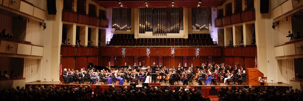 National Symphony Orchestra banner