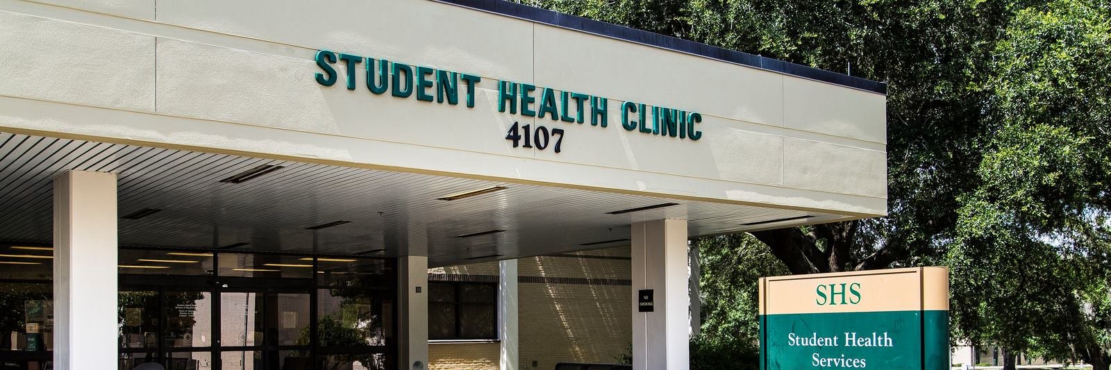 USF Student Health Services banner