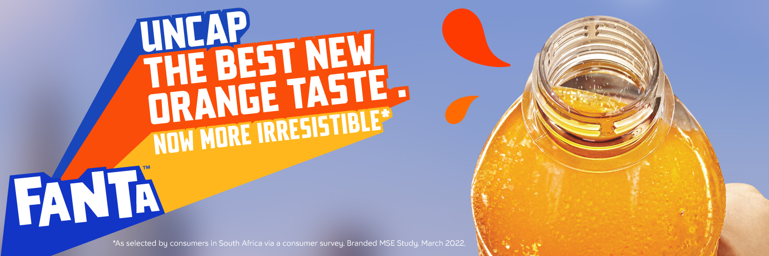 Fanta South Africa banner
