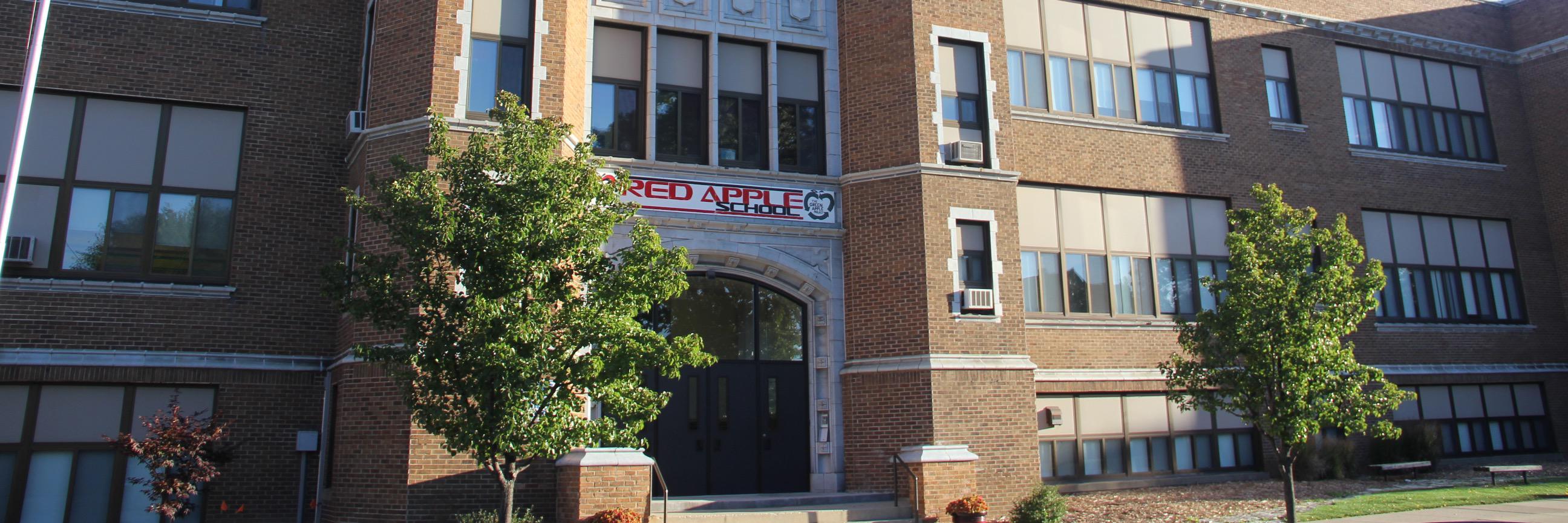 Red Apple School banner