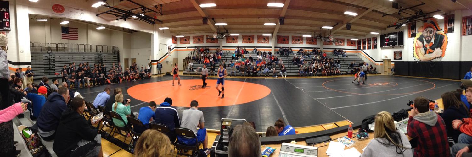 Platte Co. Wrestling banner