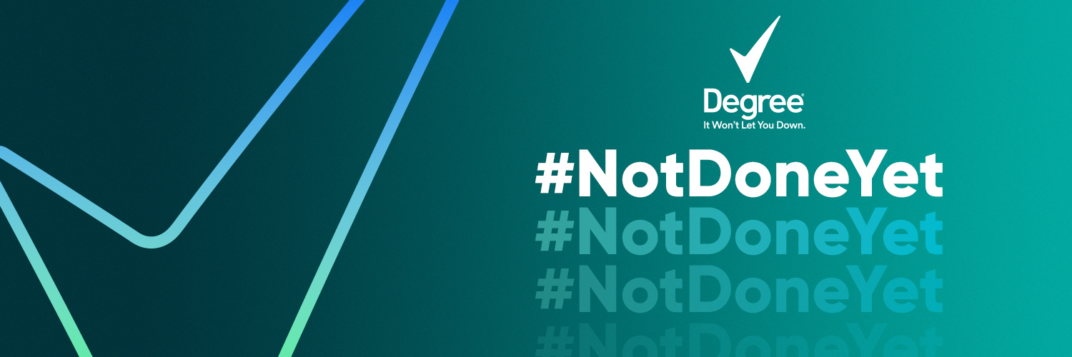 Degree - #NotDoneYet Profile Banner