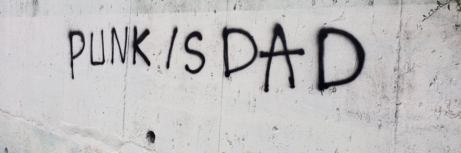Punk is Dad banner