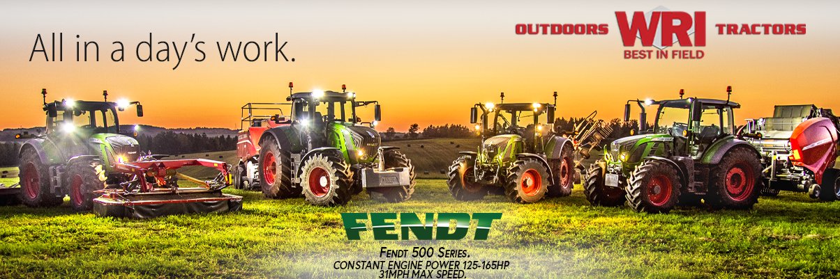 WRI Outdoors & Tractors banner
