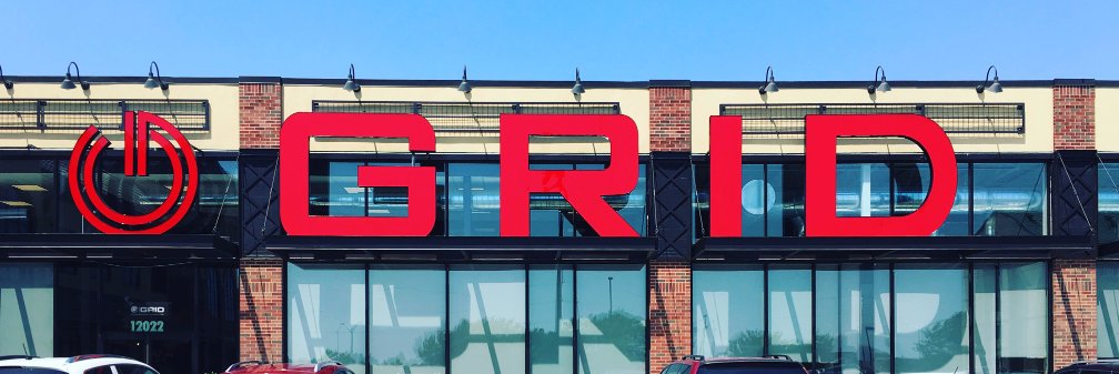The GRID banner