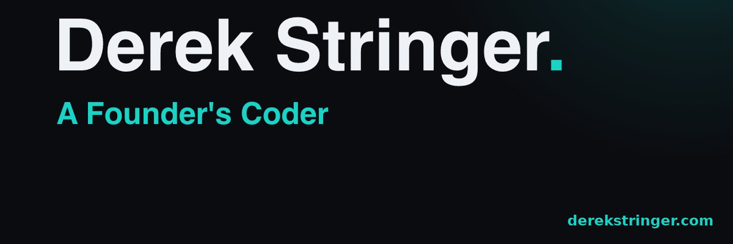 derekstringer's profile banner image
